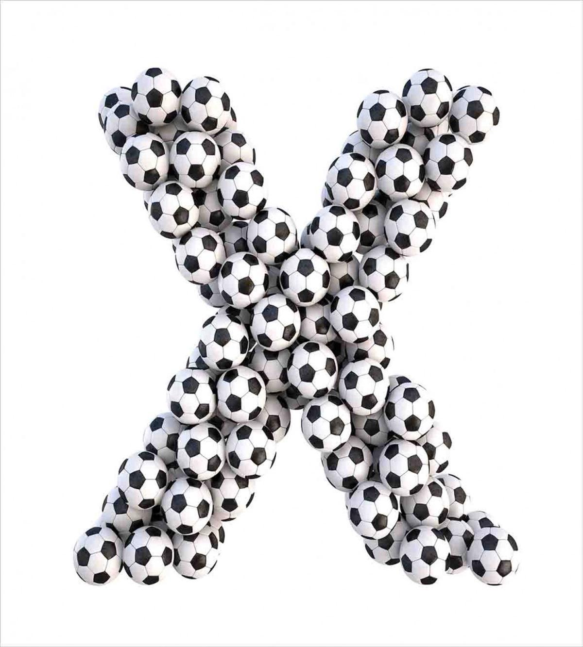 Football Alphabet — Pattern