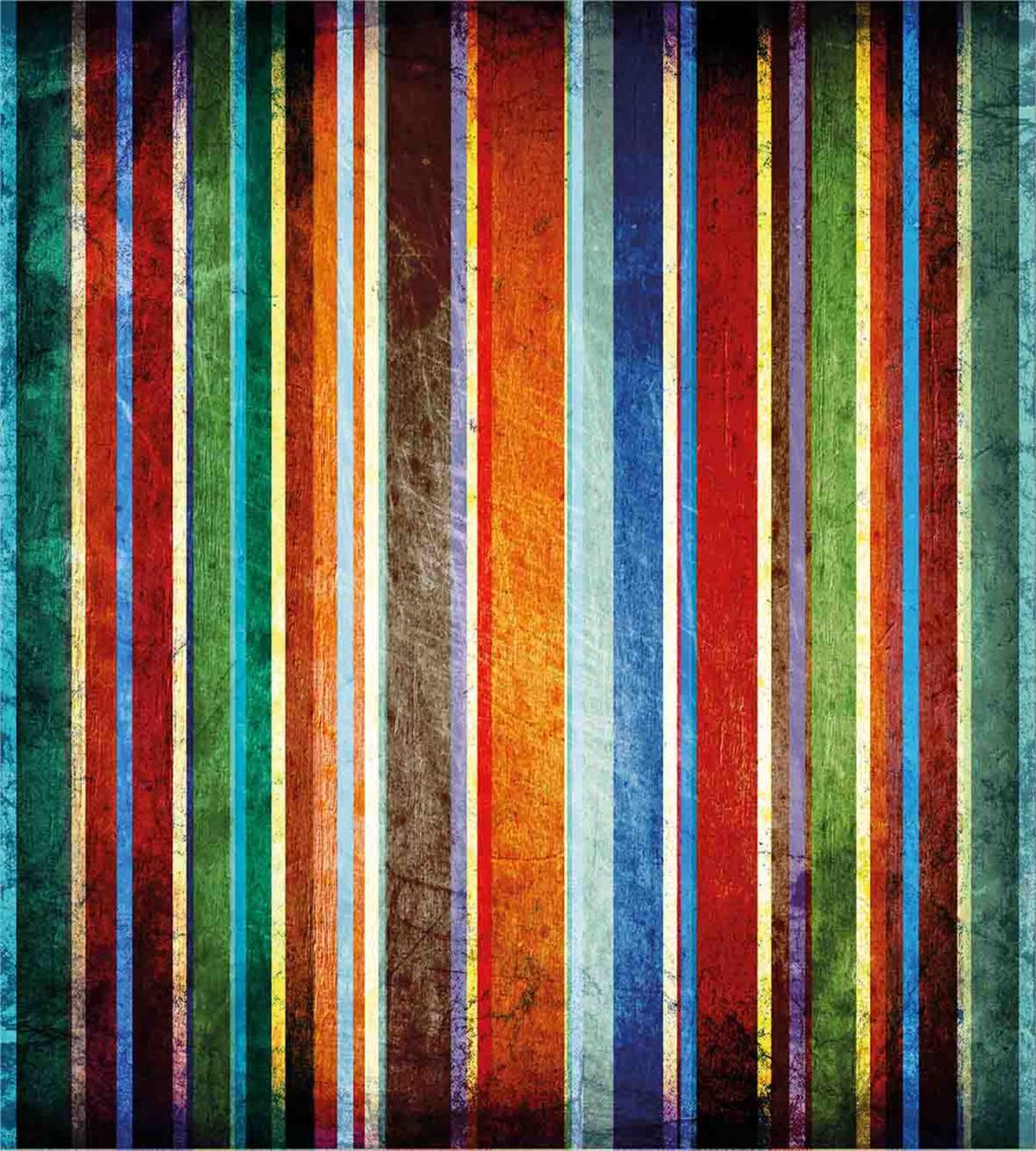 Retro Colorful Bands — Pattern