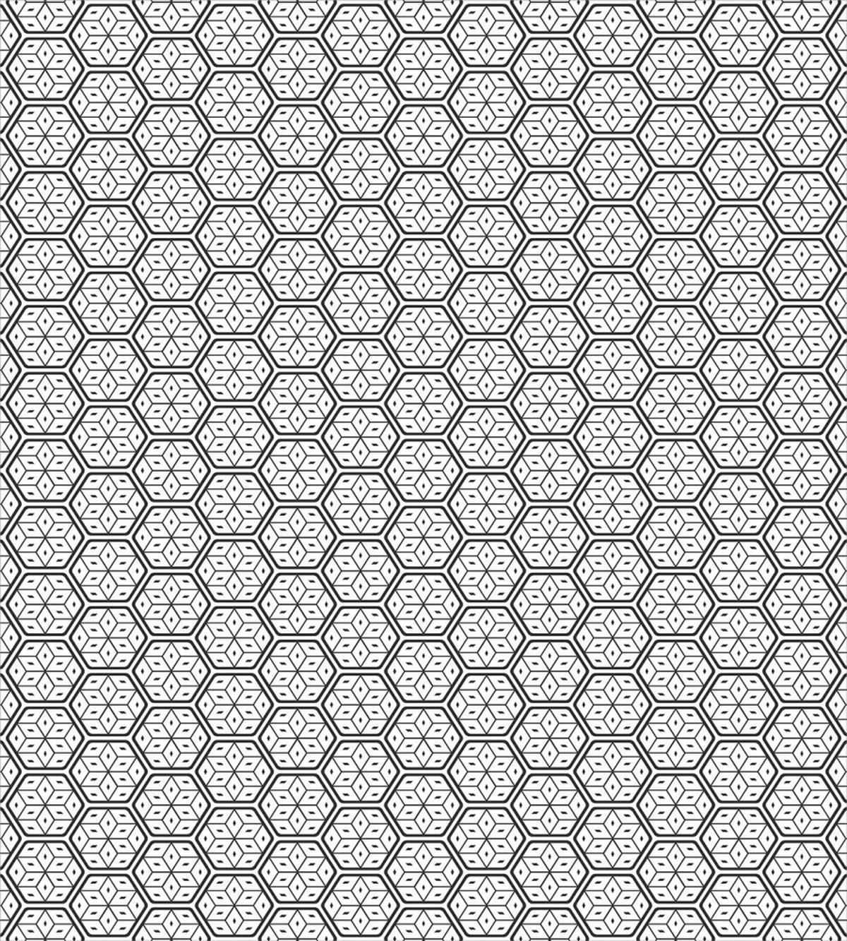 Geometrical Leaves — Pattern