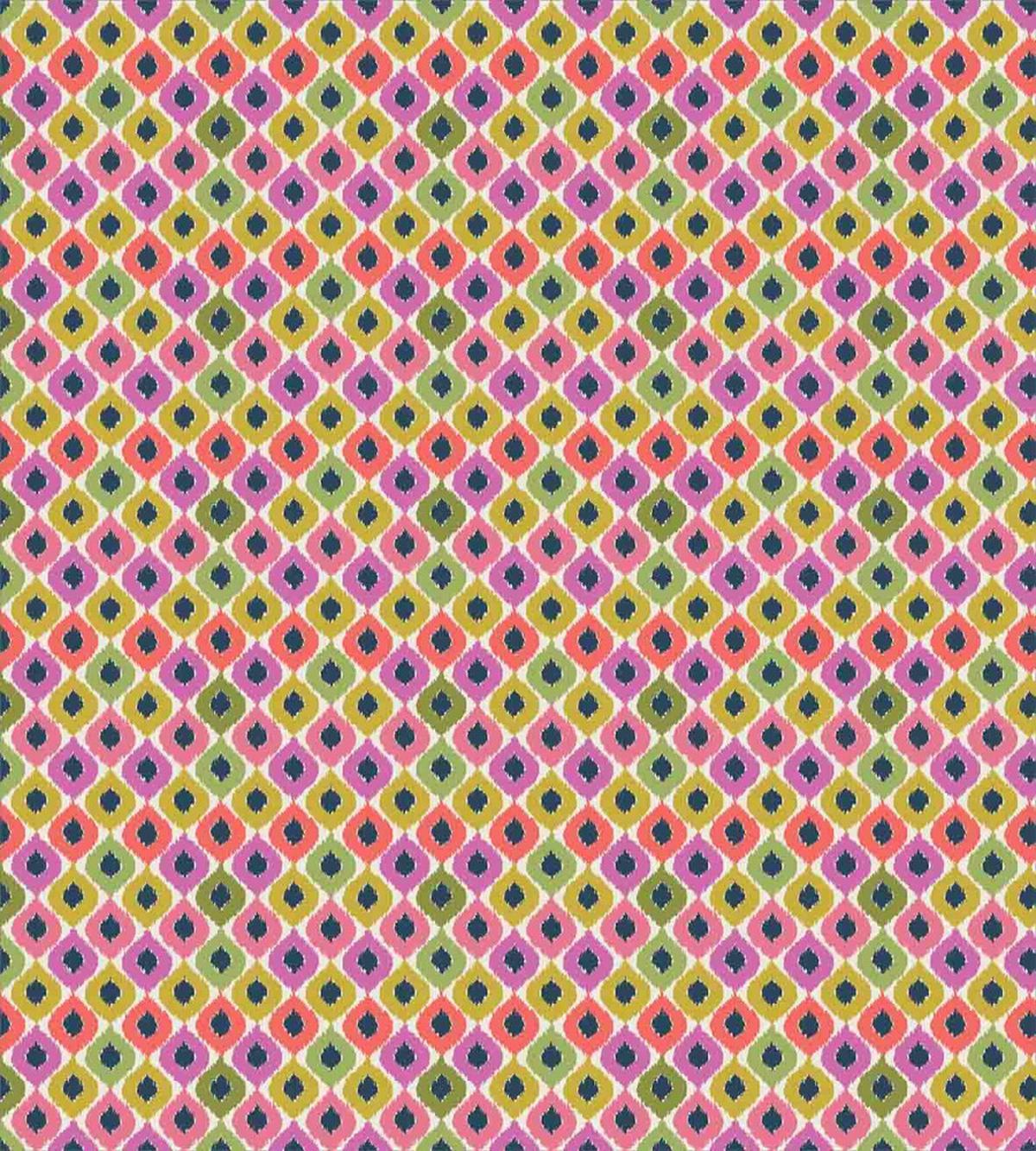 Pastel Color Ogee Shapes Tile — Pattern