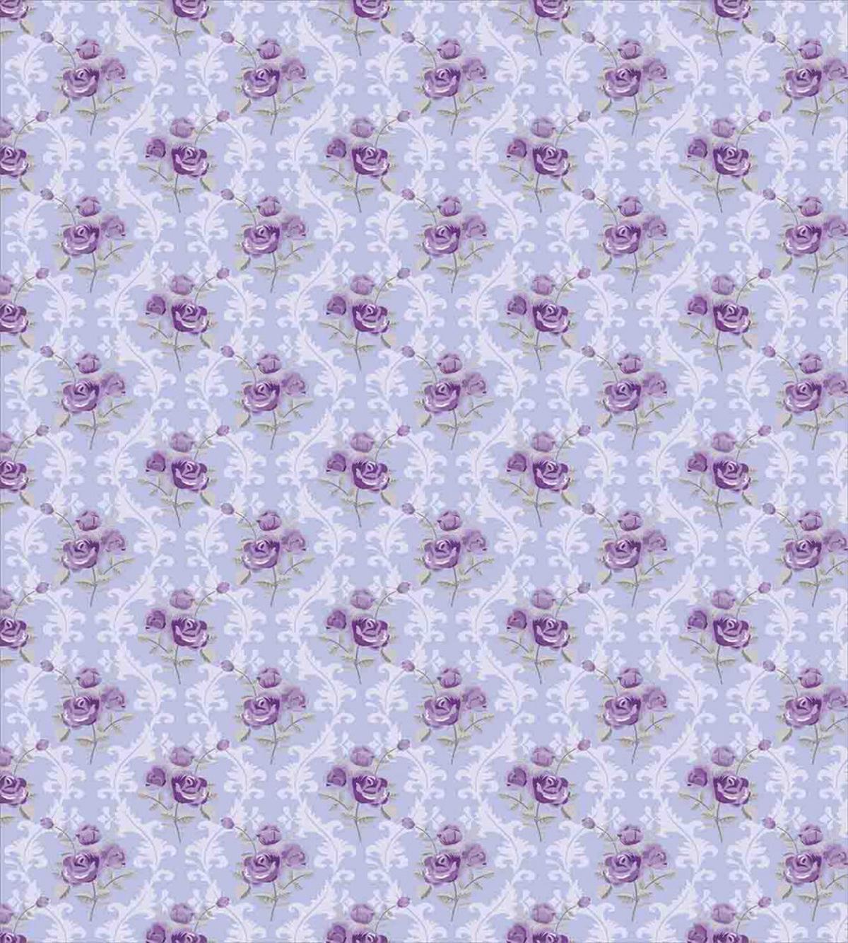 Antique Waves Roses — Pattern