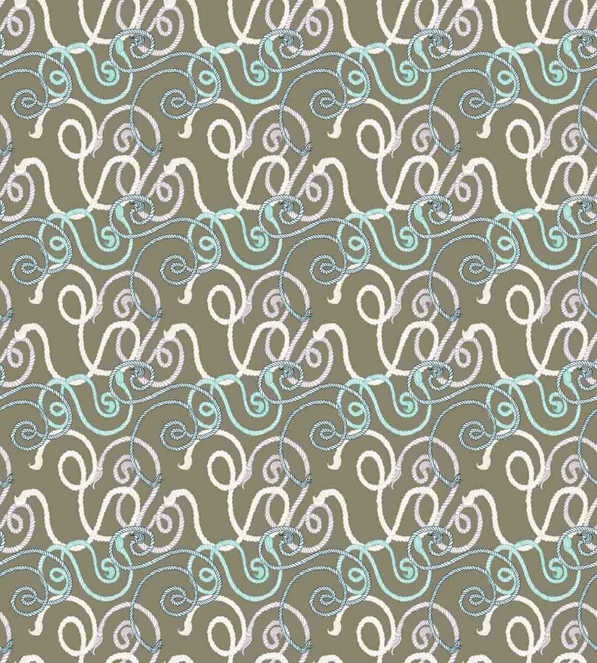 Hand-drawn Style Swirl Ropes — Pattern