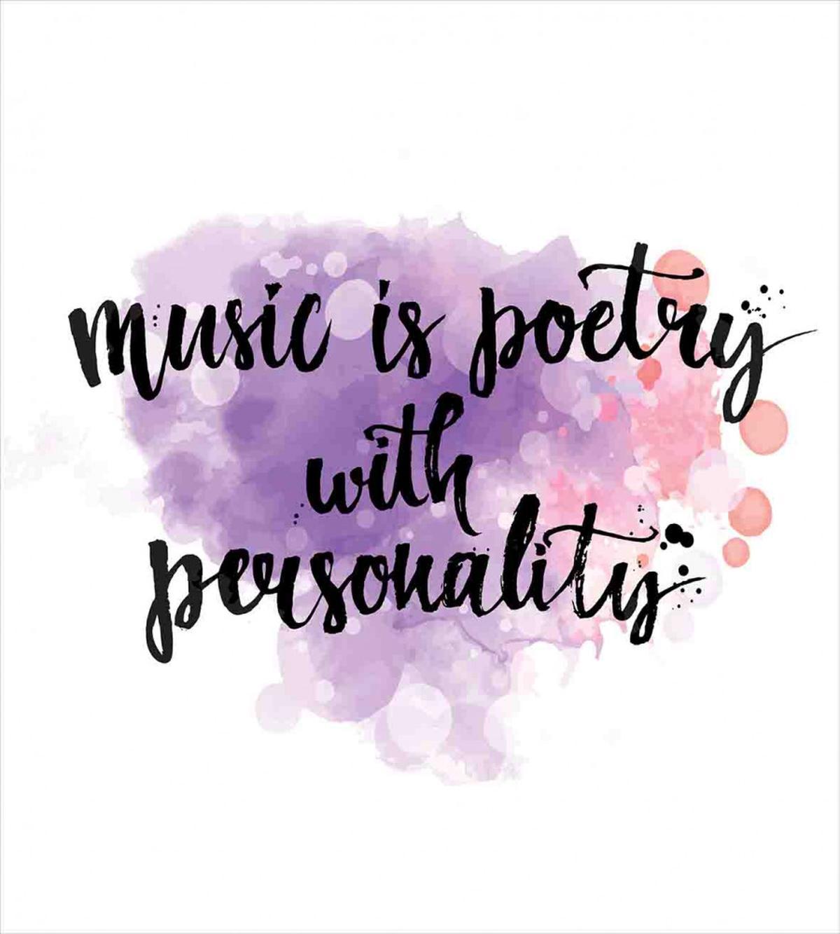 Music is a Poetry Slogan — Pattern