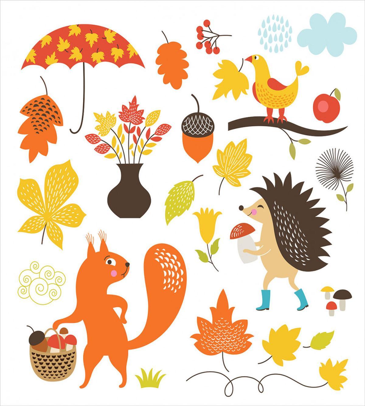Cartoon Characters Funny Kids — Pattern