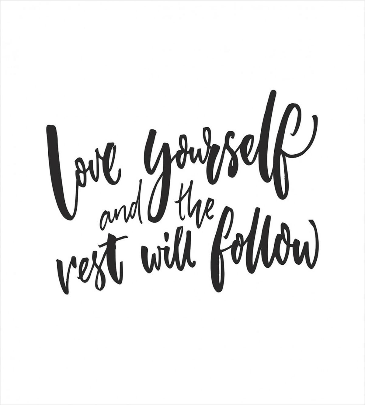 Self Love Wisdom Words — Pattern