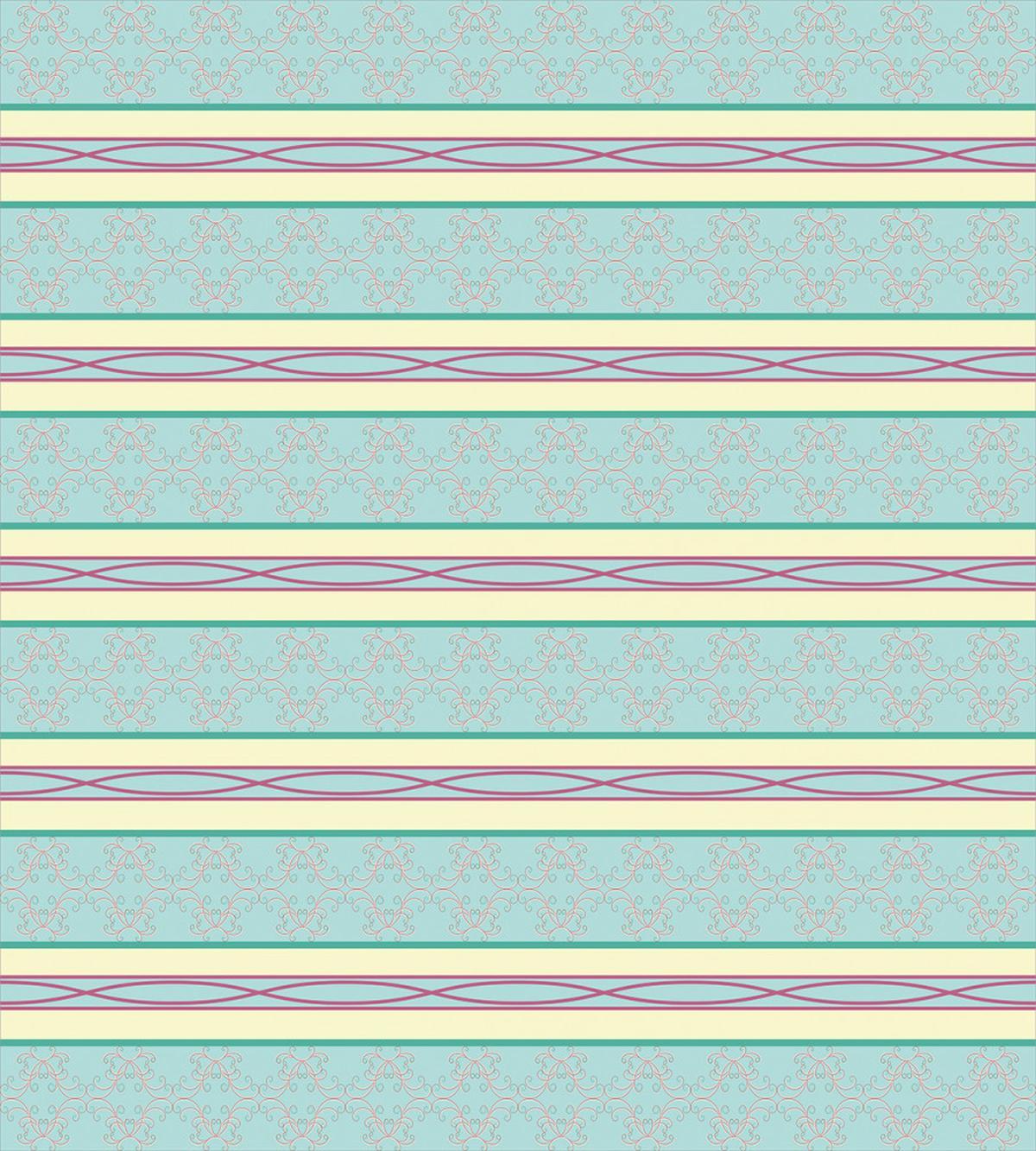 Vibrant Swirls Curves — Pattern