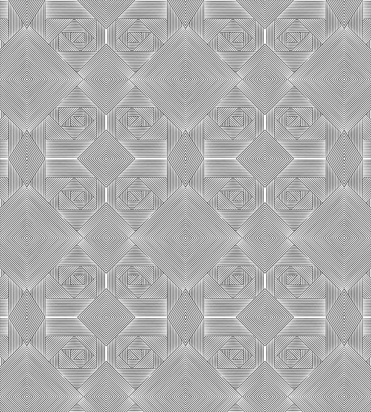 Contemporary Stripe Motif — Pattern