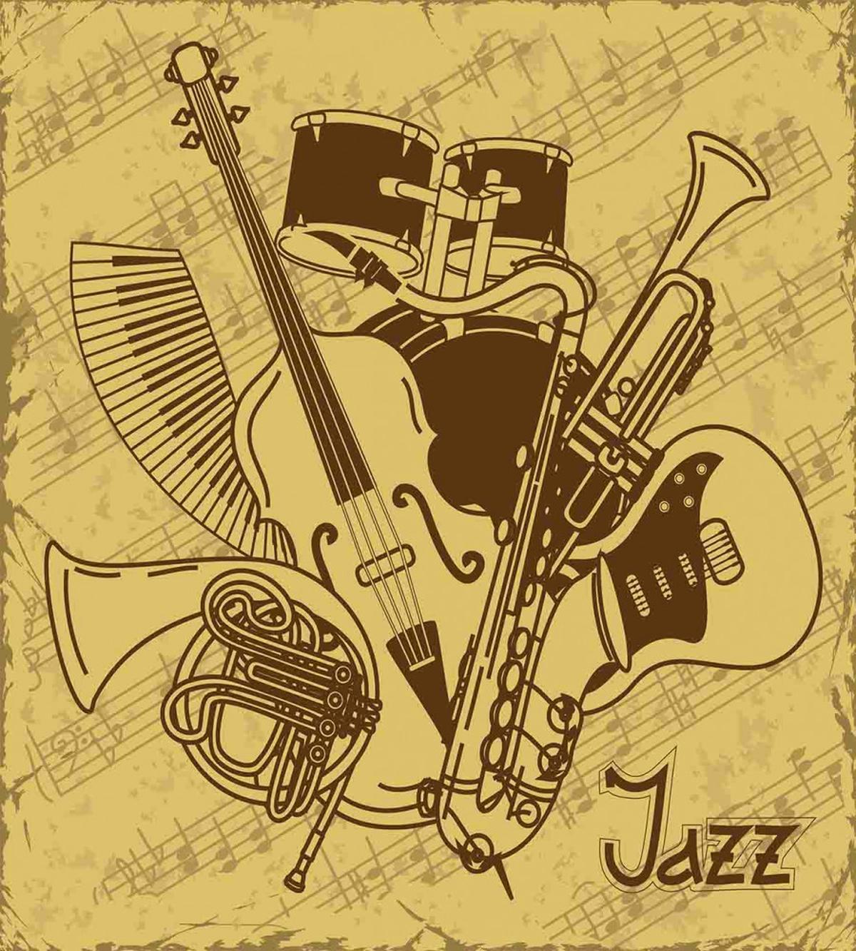Jazz Music Equipments — Pattern