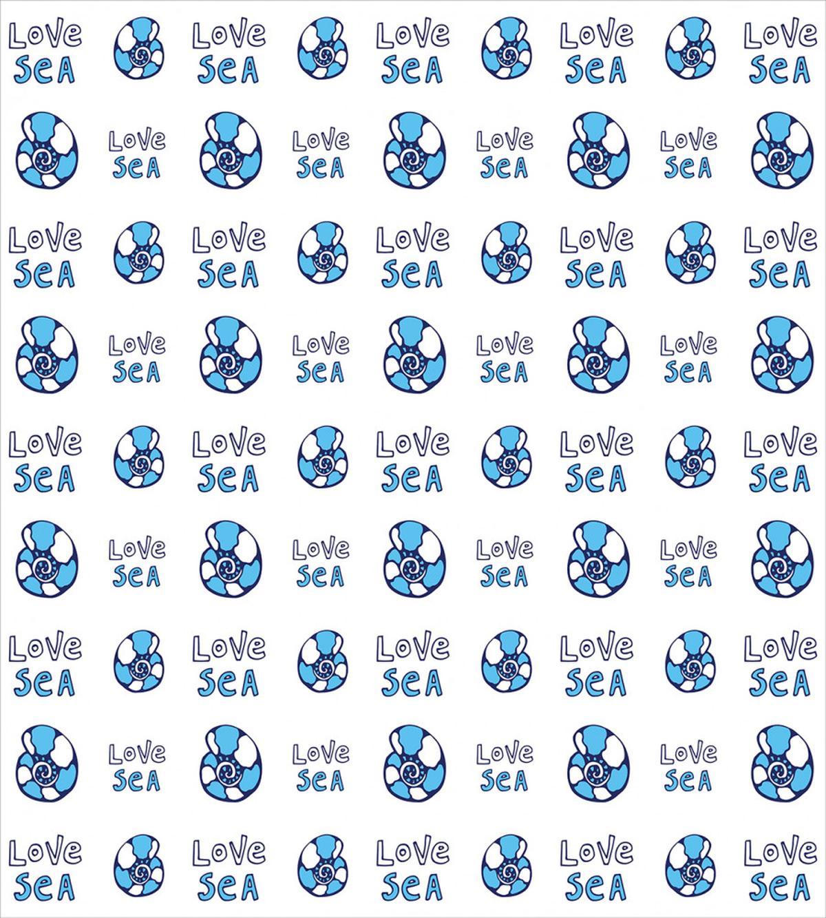 Doodle Love Sea Shells — Pattern