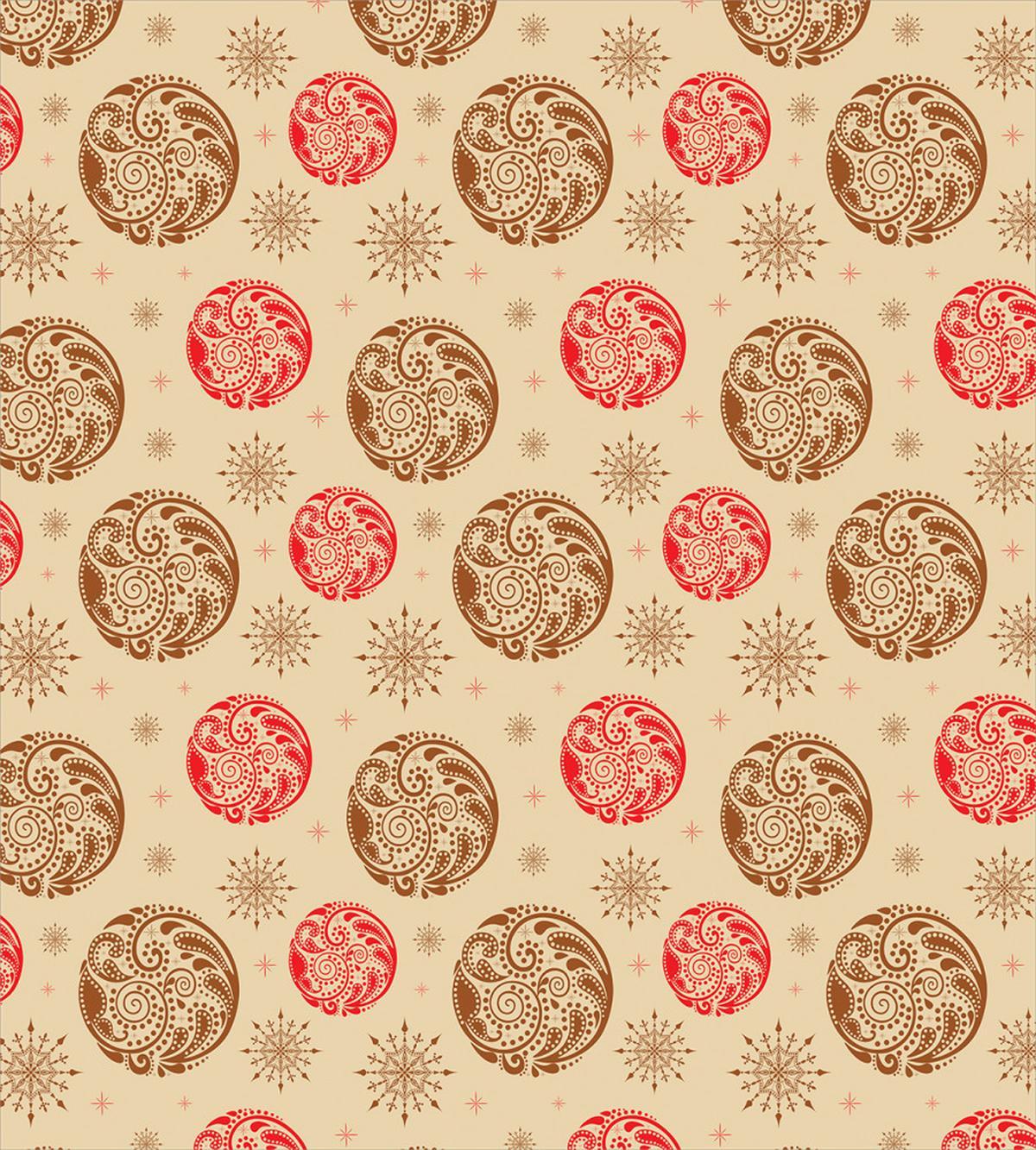 Vintage Leaf Ornaments Motif — Pattern
