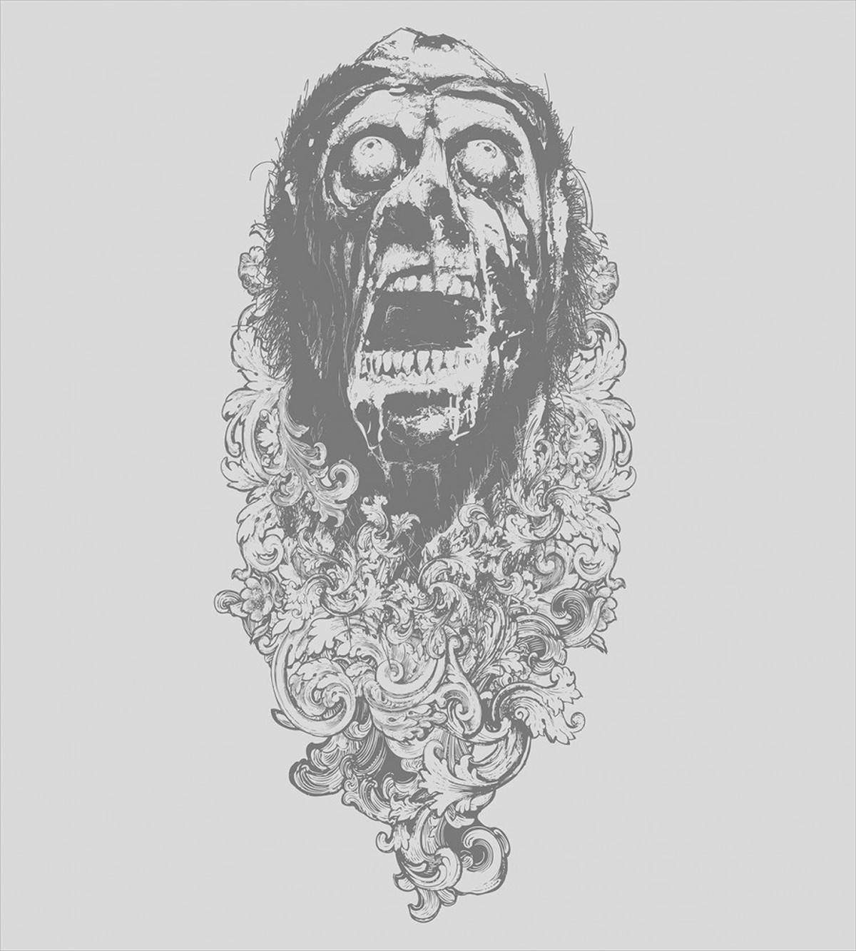 Gothic Scary Man — Pattern