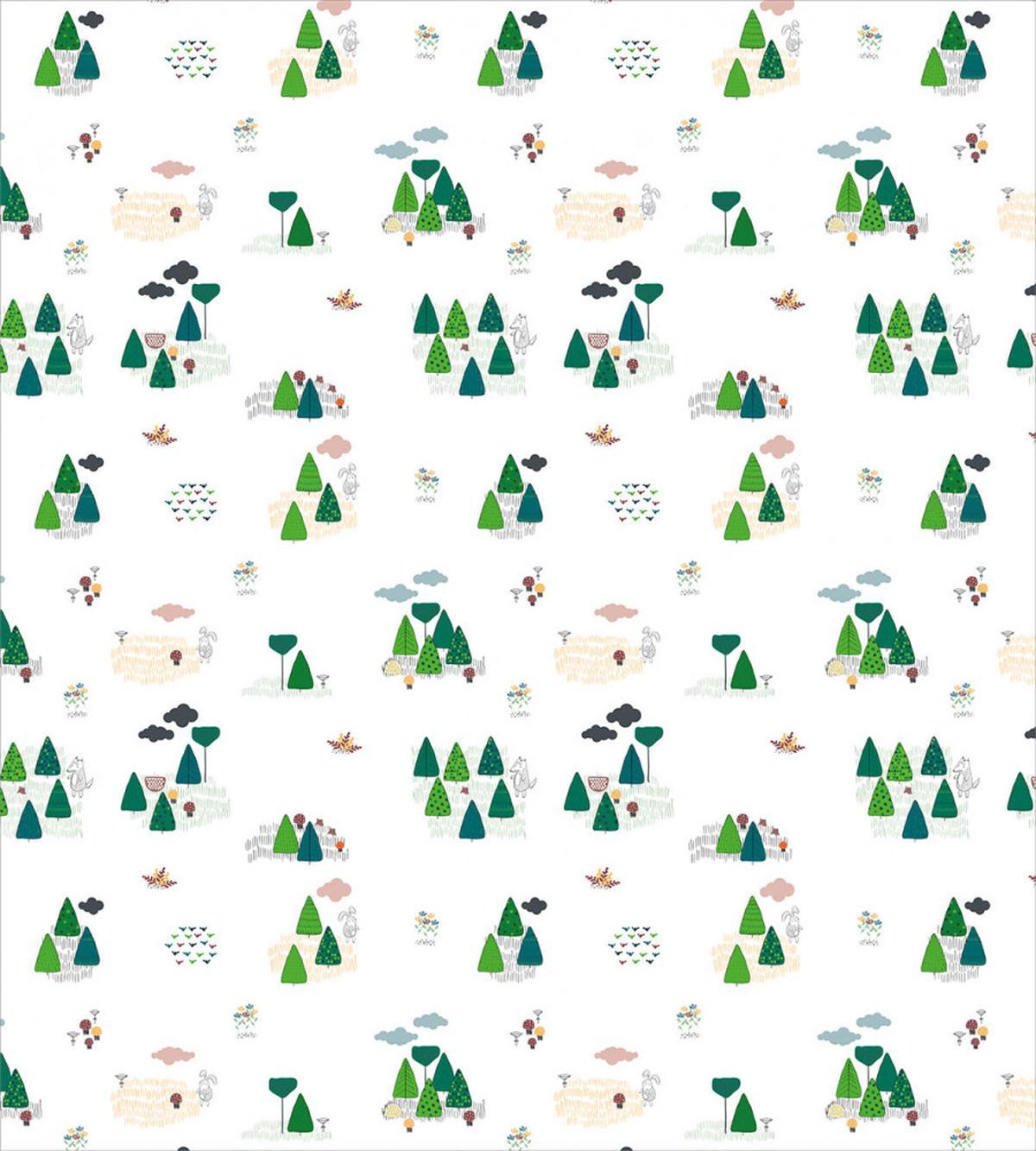 Doodle Style Woodland Items — Pattern