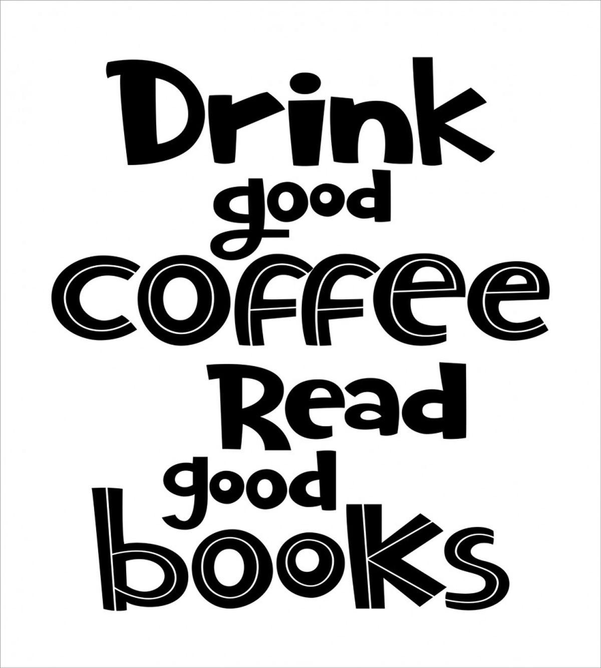 Coffee and Books — Pattern