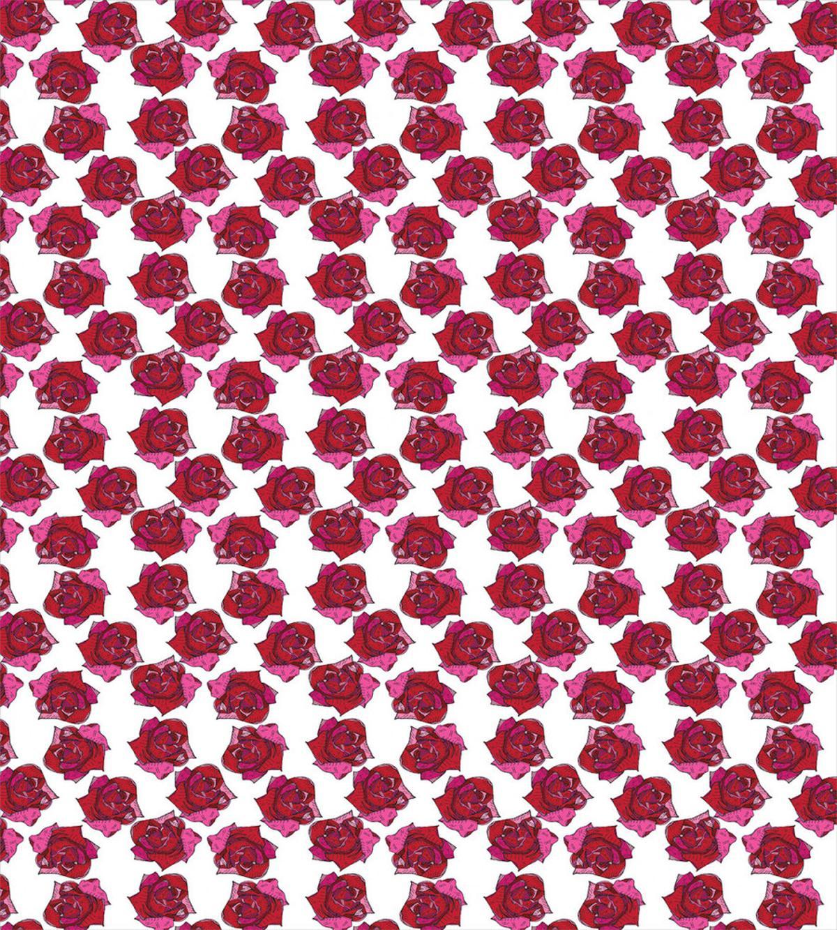 Sketchy Abstract Floral Image — Pattern