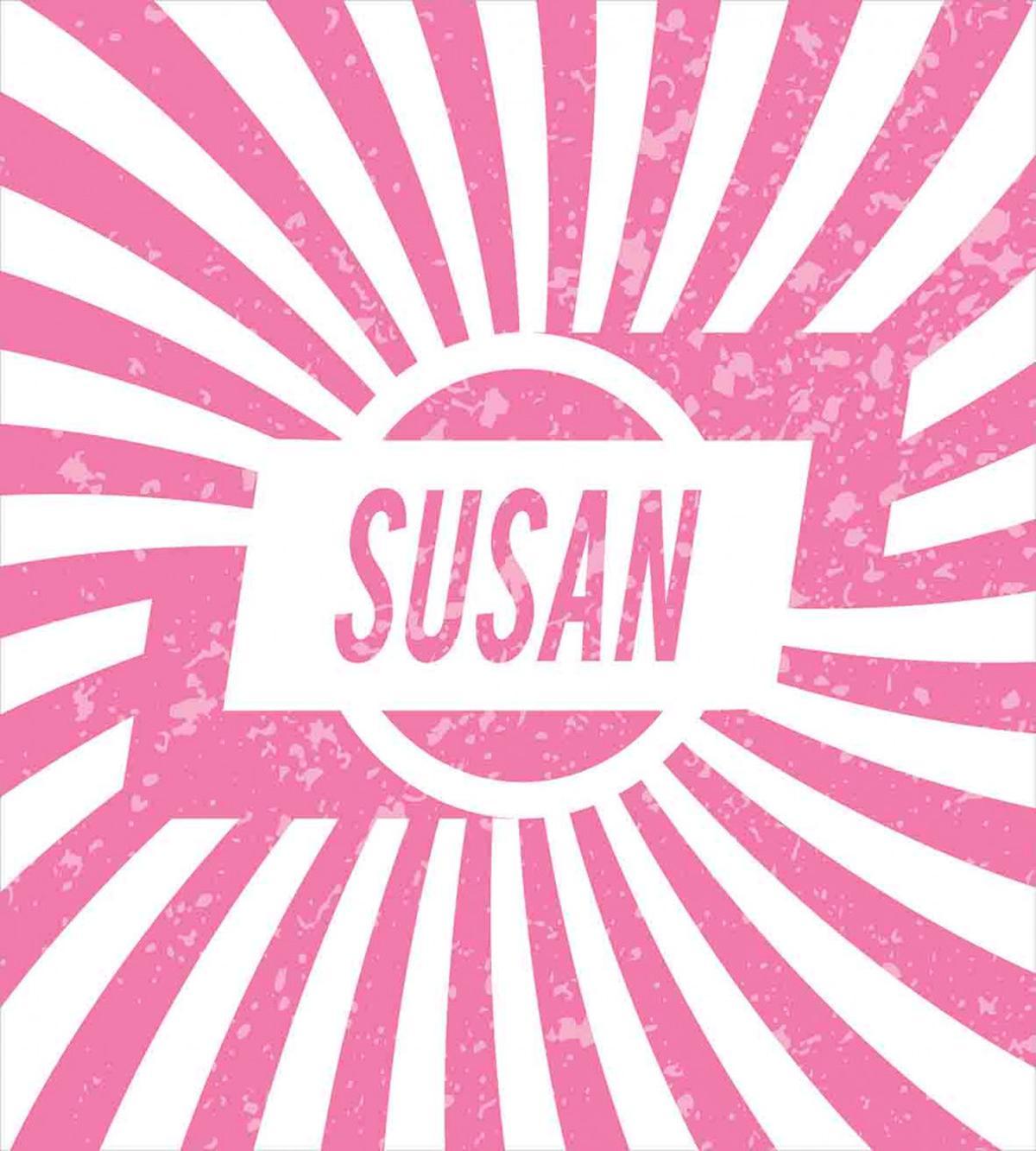 Female Name Grunge — Pattern