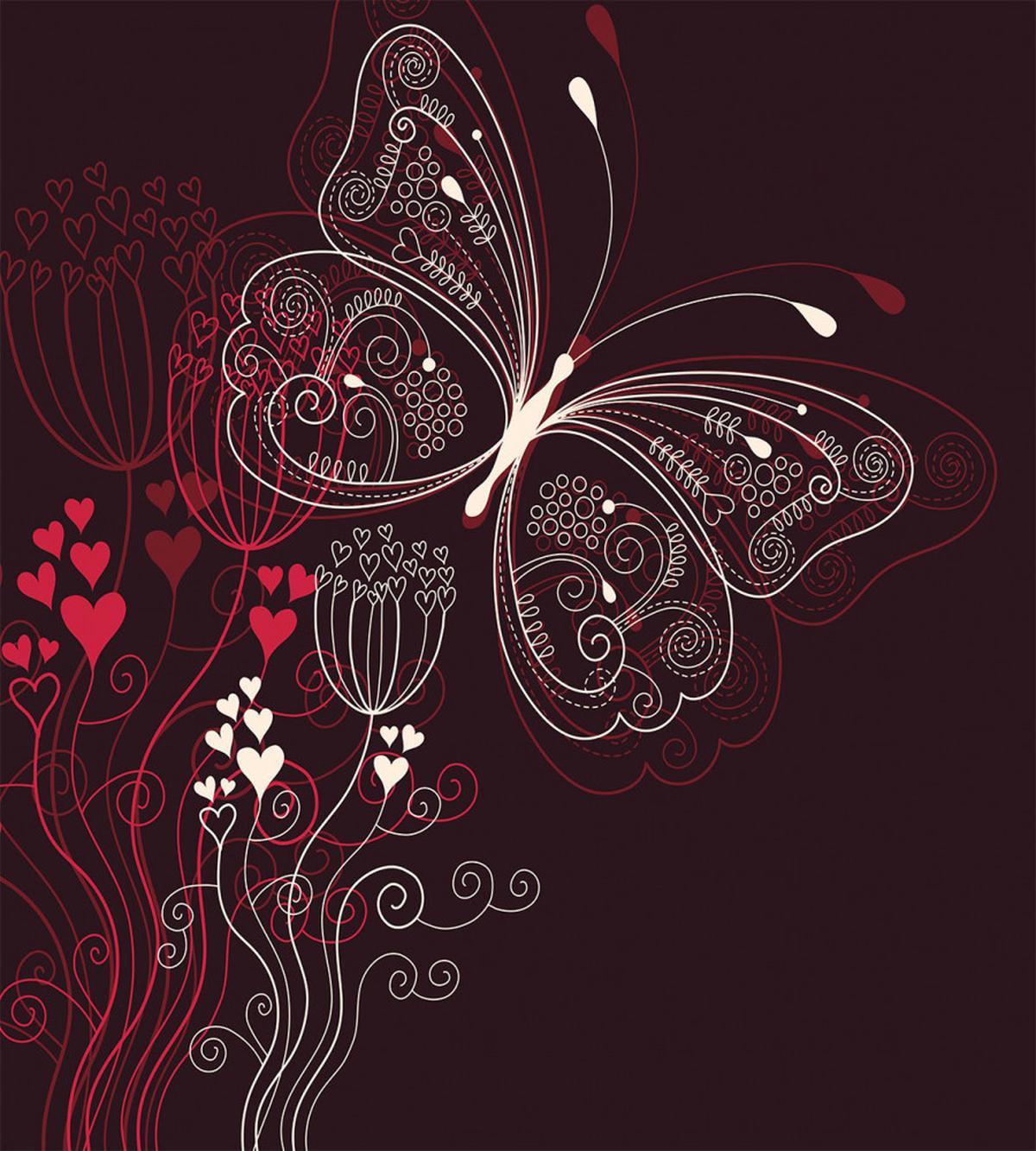 Floral Heart Pattern — Pattern