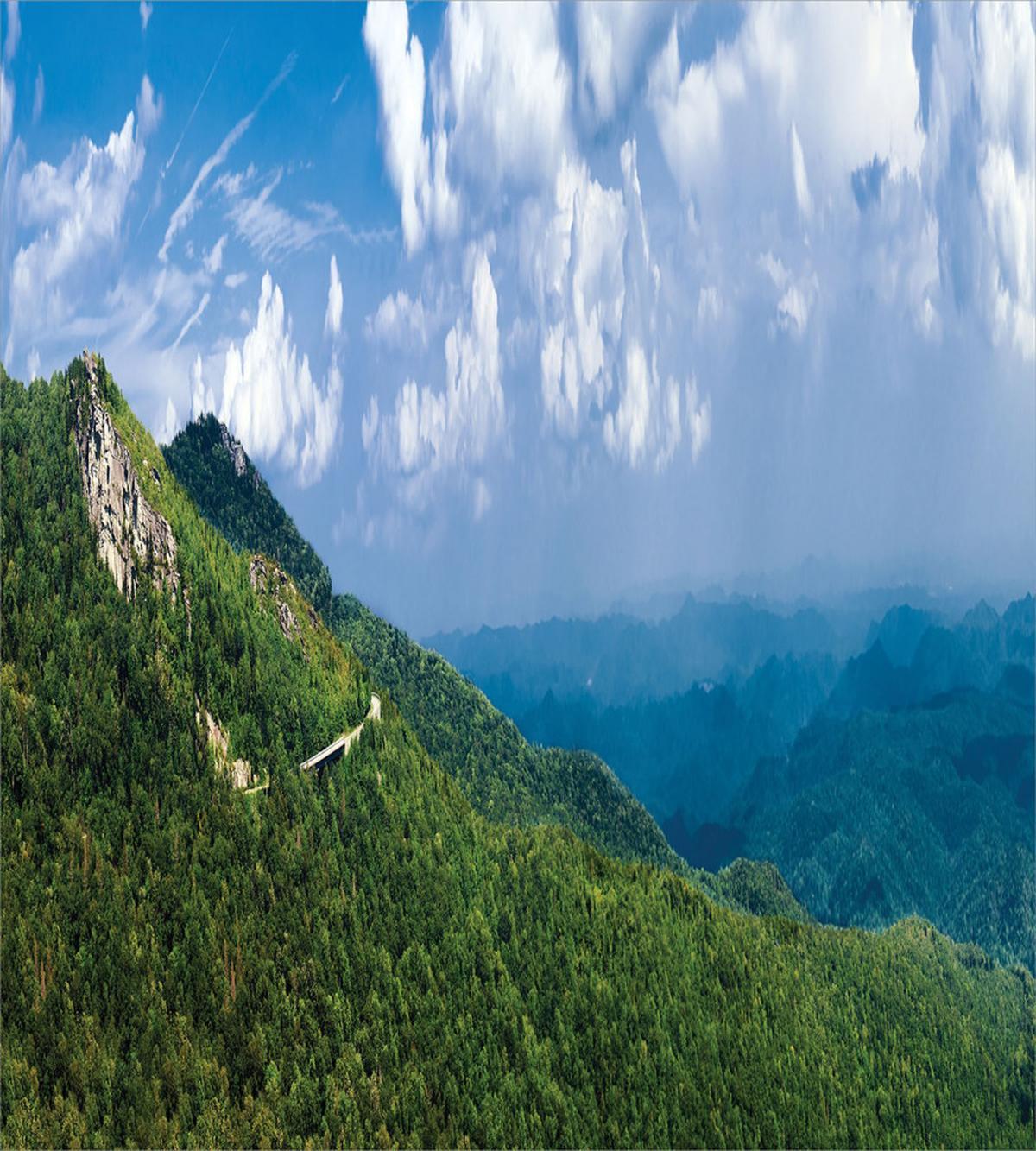 Blue Ridge Panorama — Pattern