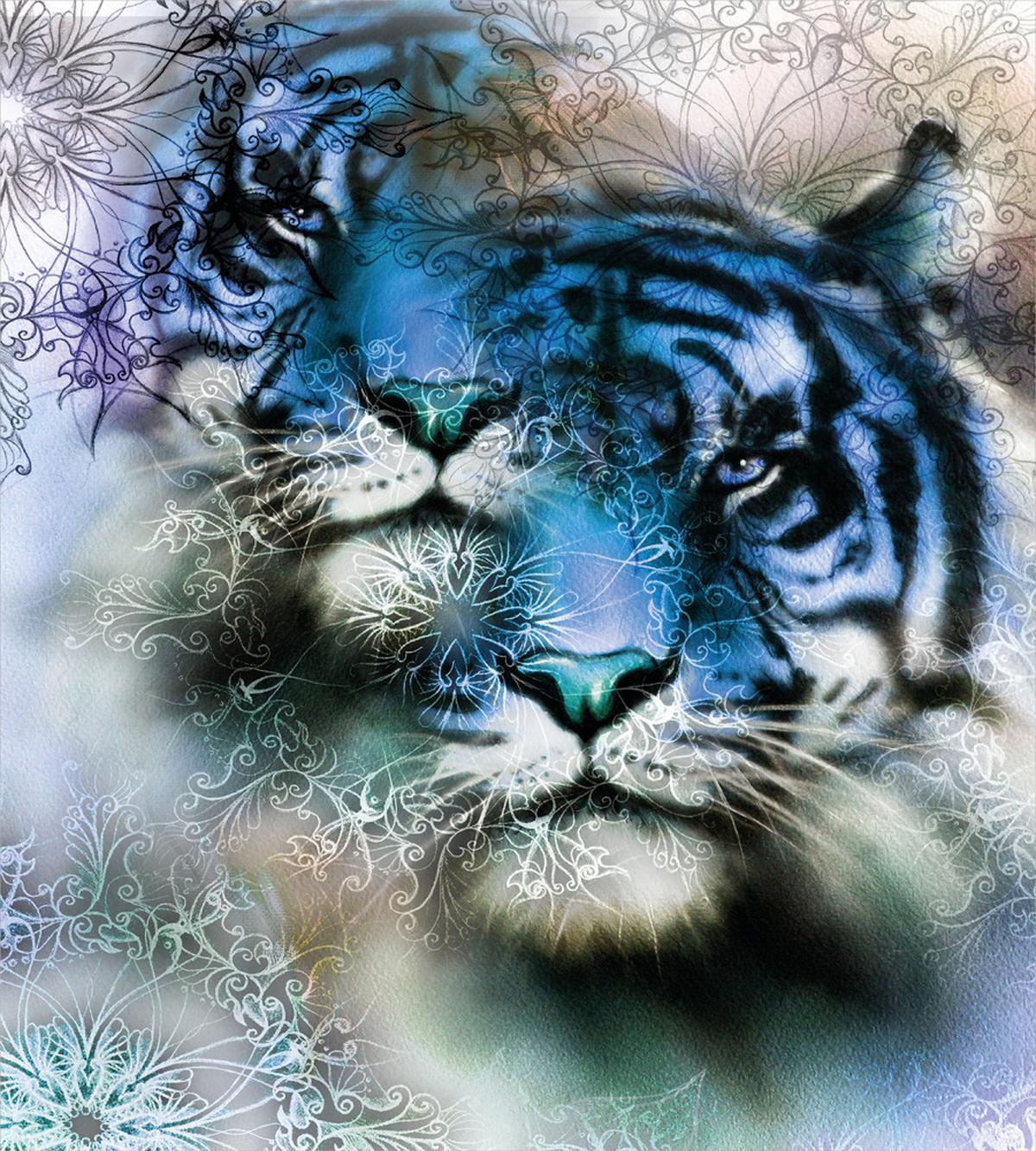 Safari Tigers — Pattern