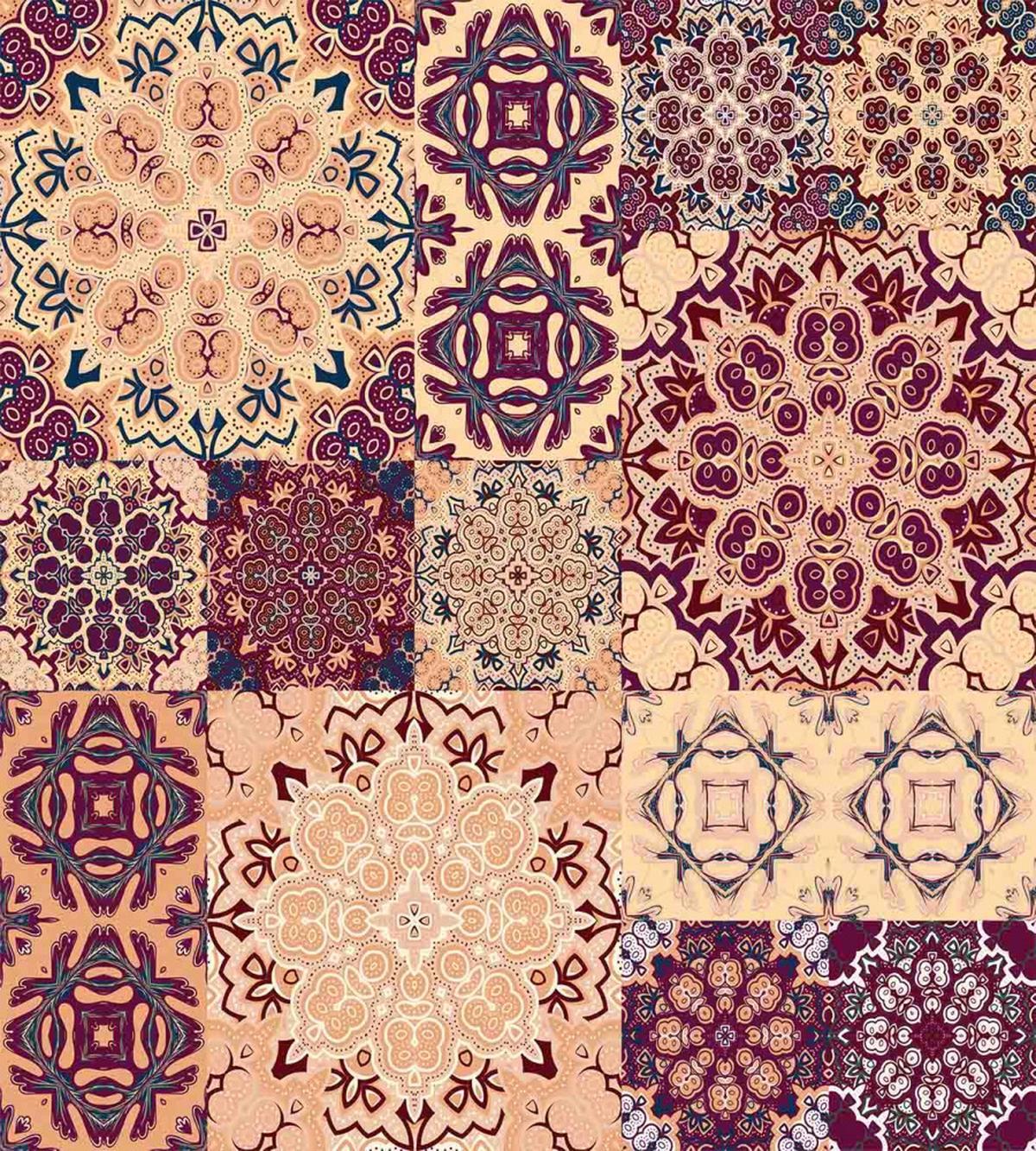 Floral Tiles — Pattern