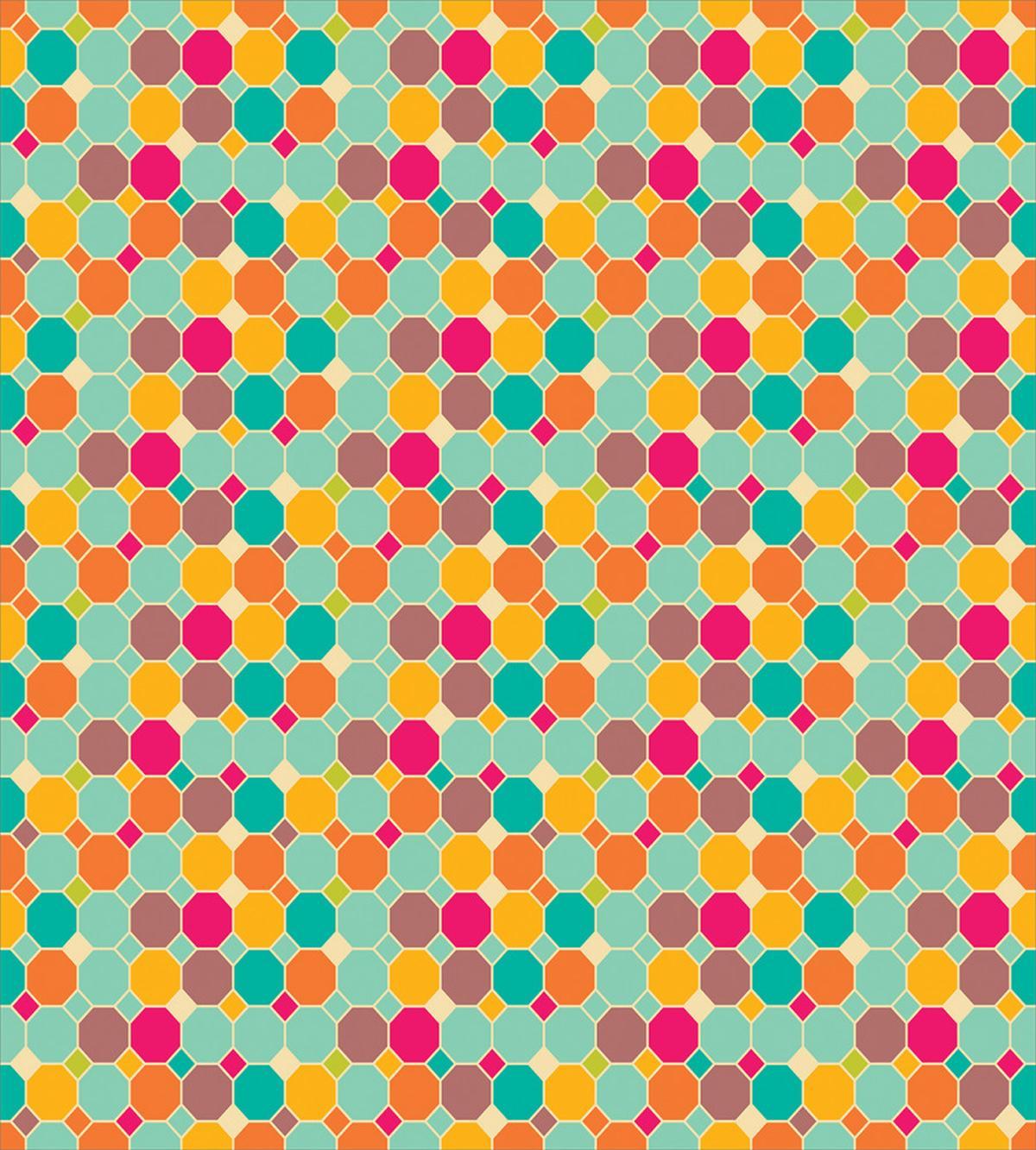 Hexagons and Squares — Pattern