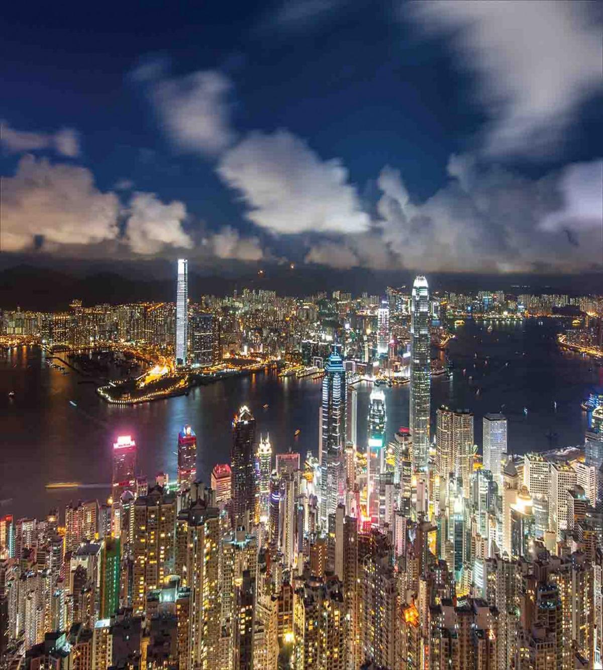 Night View Hong Kong — Pattern