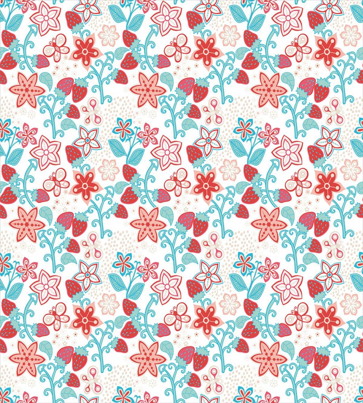 Flowers Berries — Pattern