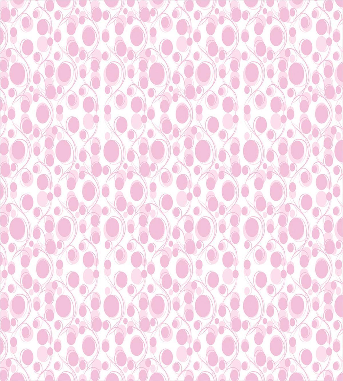 Curly Stems Dots — Pattern