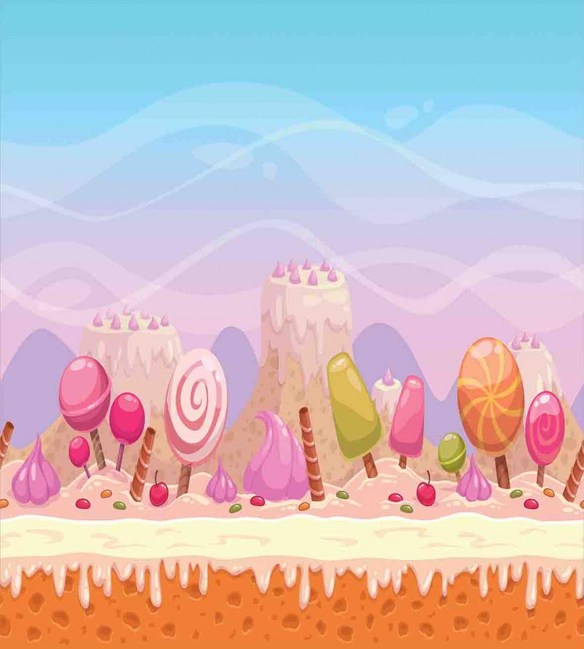 Fanciful Candy Road — Pattern