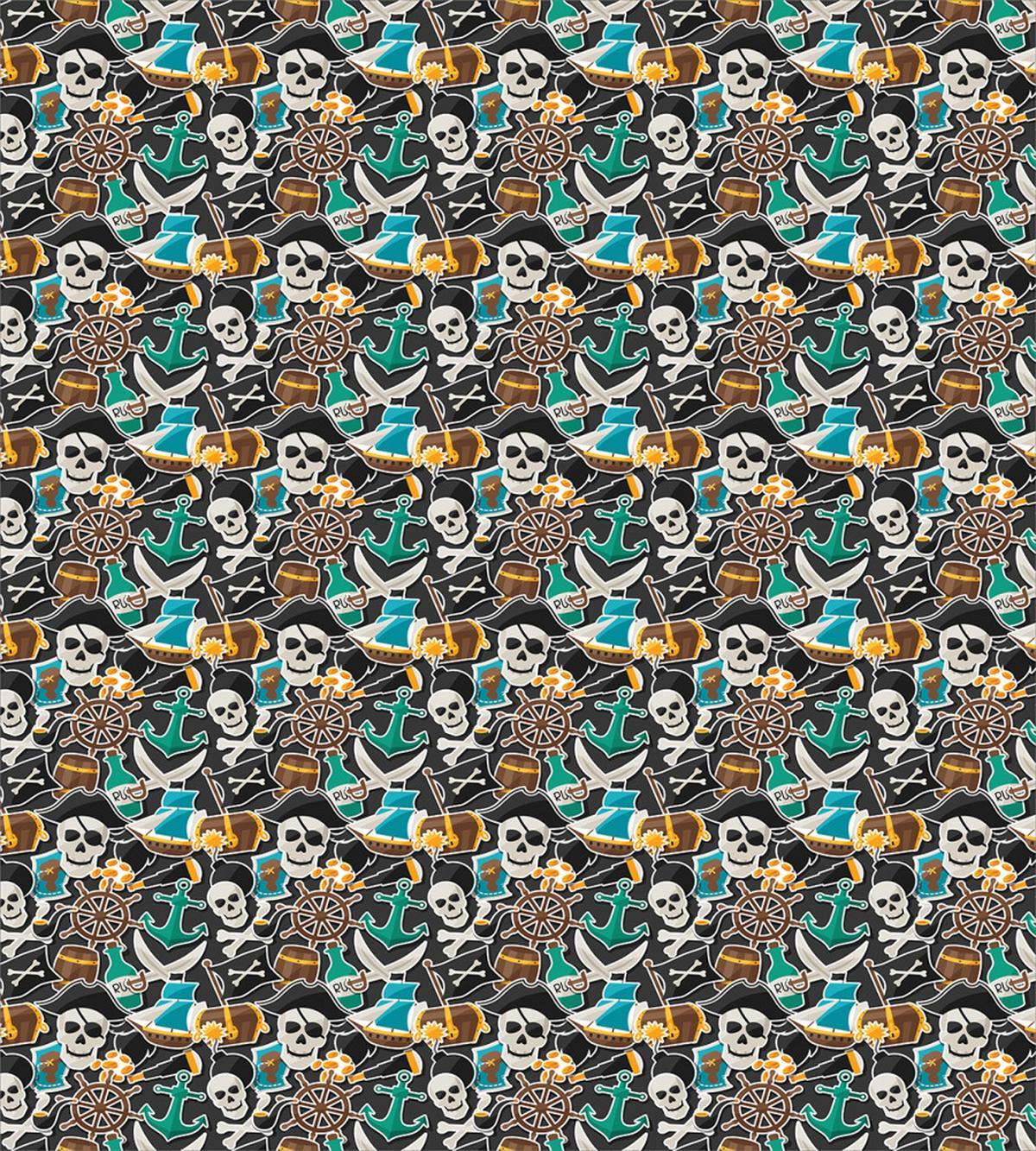 Colorful Objects Marine — Pattern