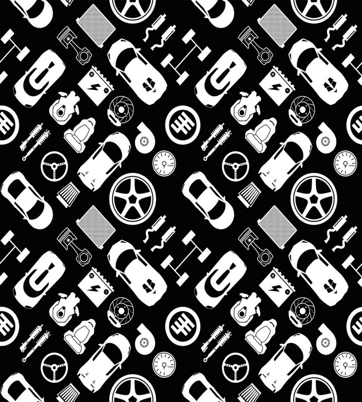 Car Service Themed — Pattern