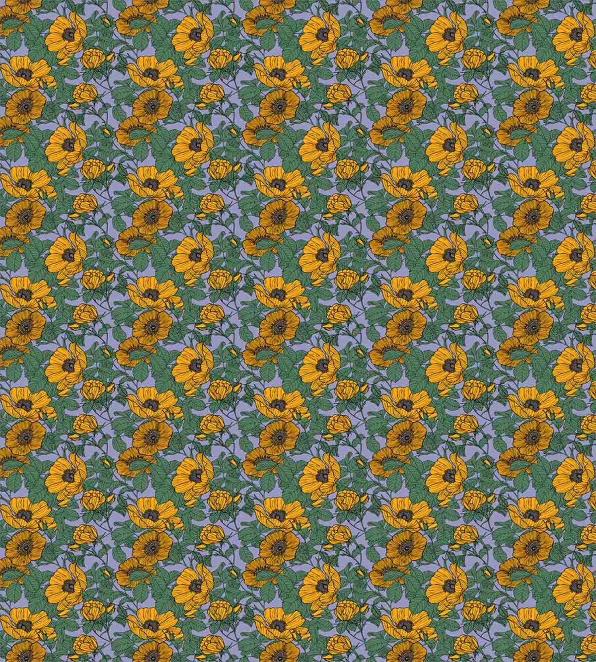 Entangled Leaves Flowers — Pattern