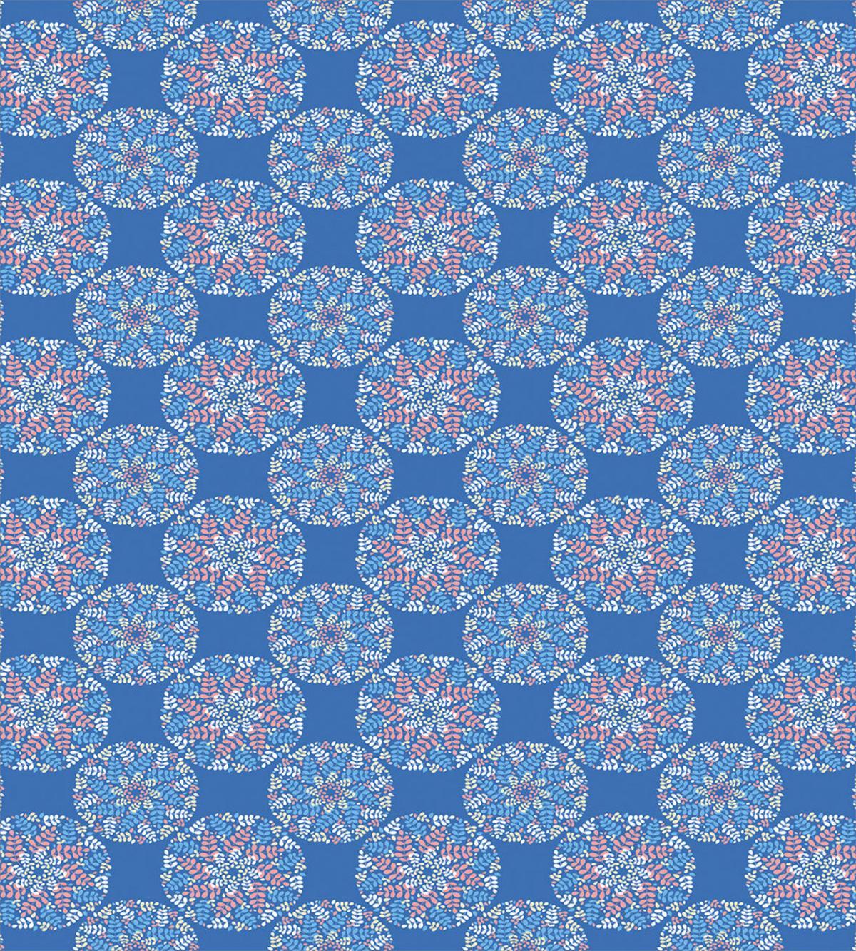 Mandala Motifs with Leaves — Pattern