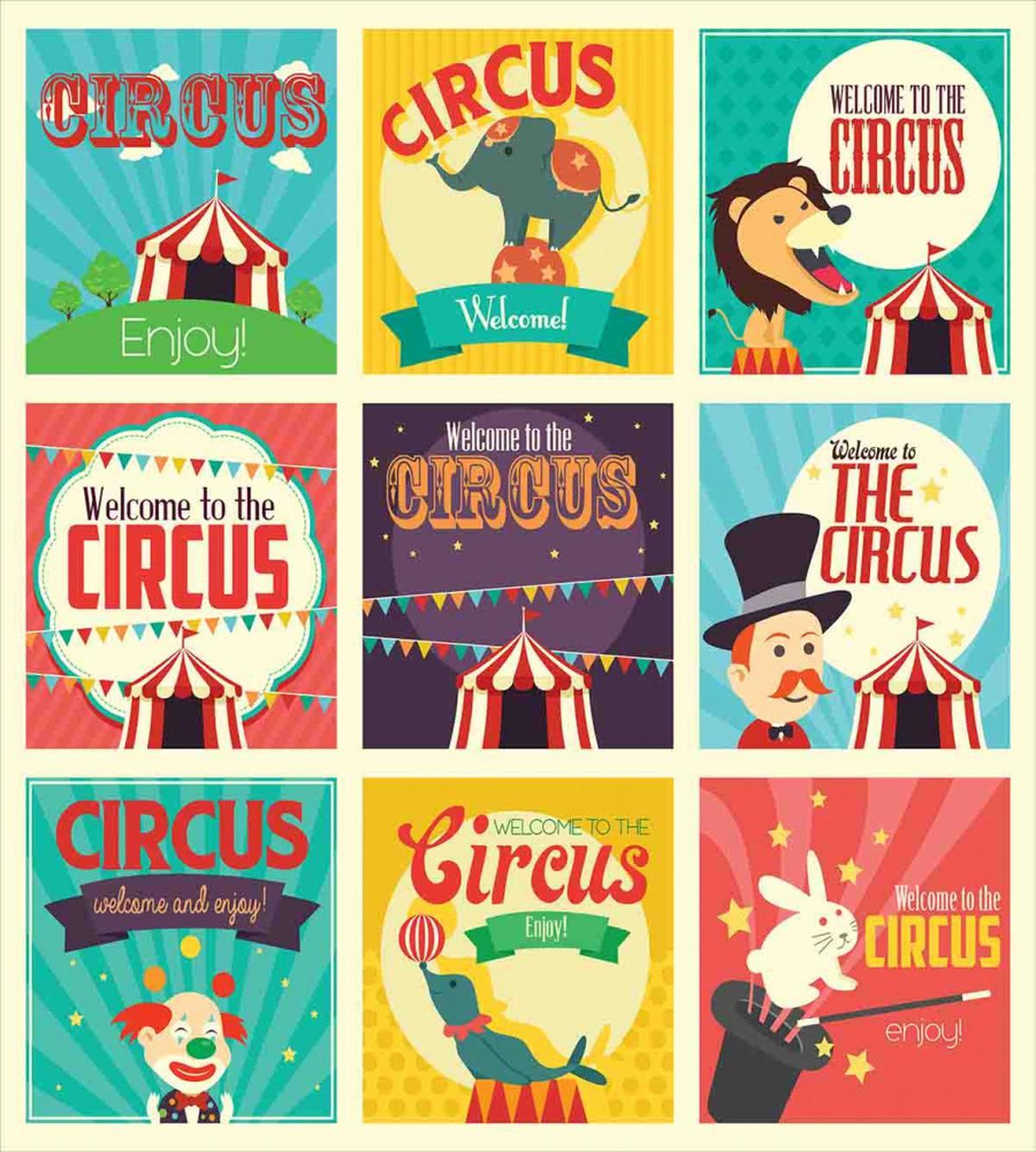Carnival Old Circus — Pattern
