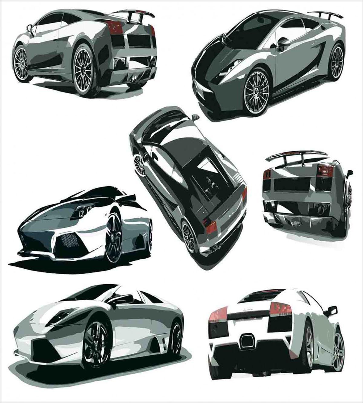 Cars from Various Angles — Pattern