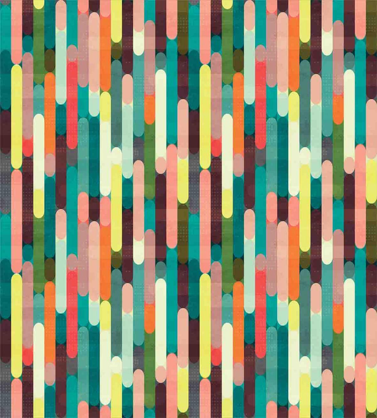 Colorful Grunge Stripes — Pattern