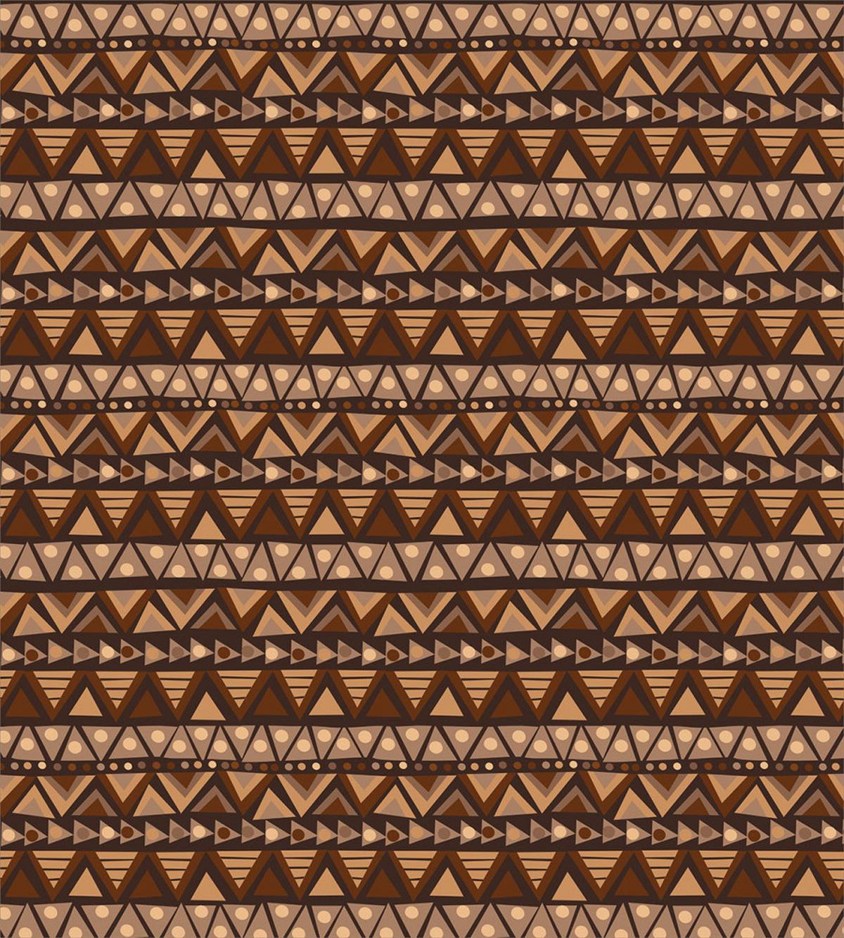 Primitive Motif Earthy Tone — Pattern