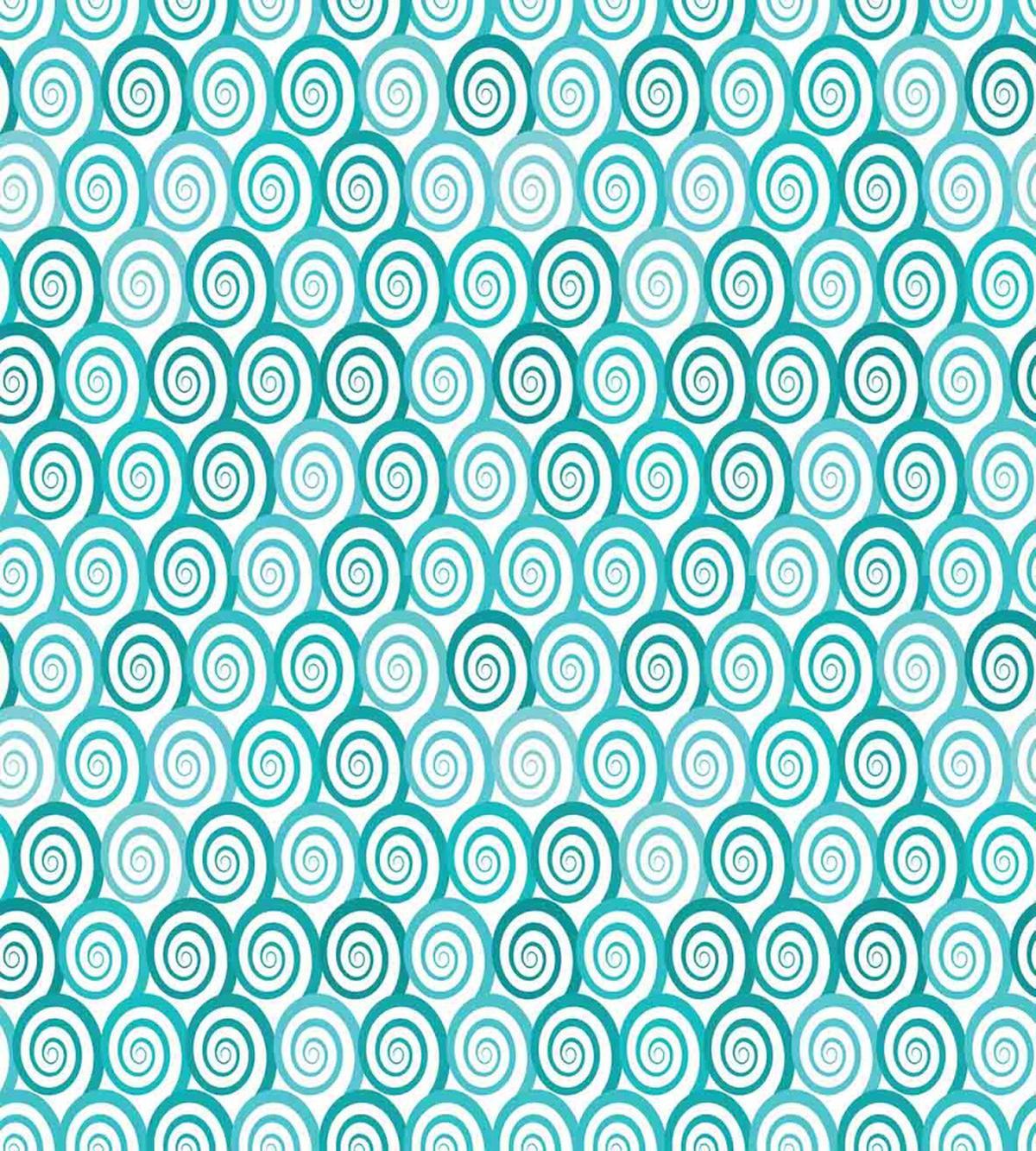 Flat Design Sea Waves — Pattern
