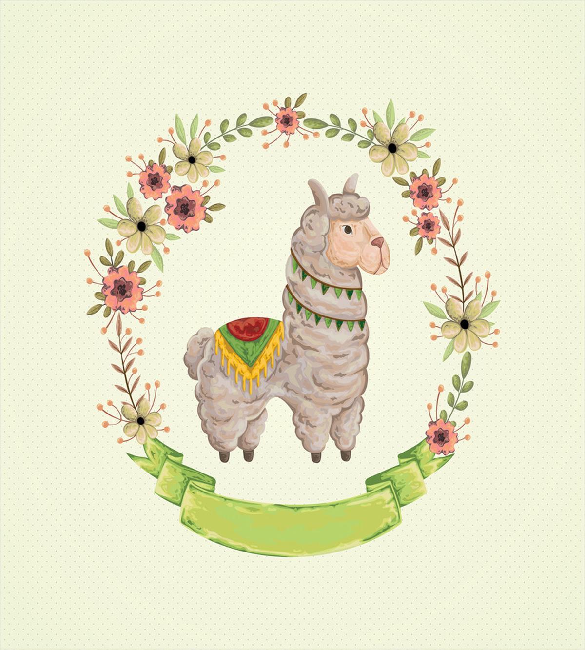 Colorful Watercolor Flora — Pattern