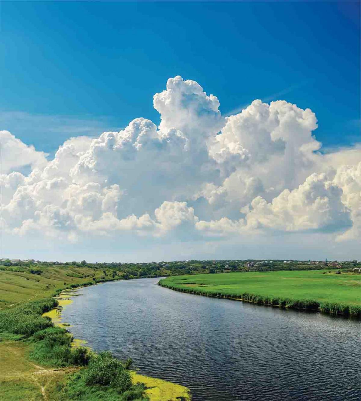 Clouds River Meadows — Pattern