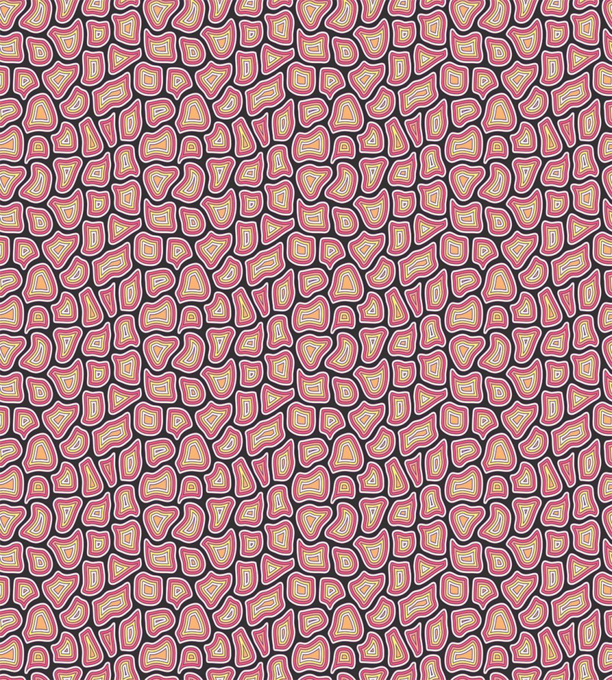 Retro Broken Pieces Look — Pattern