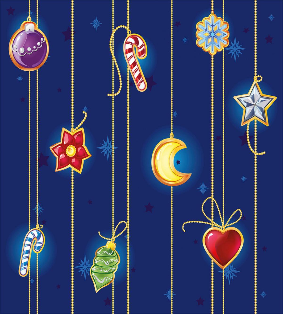 Xmas Objects Art — Pattern