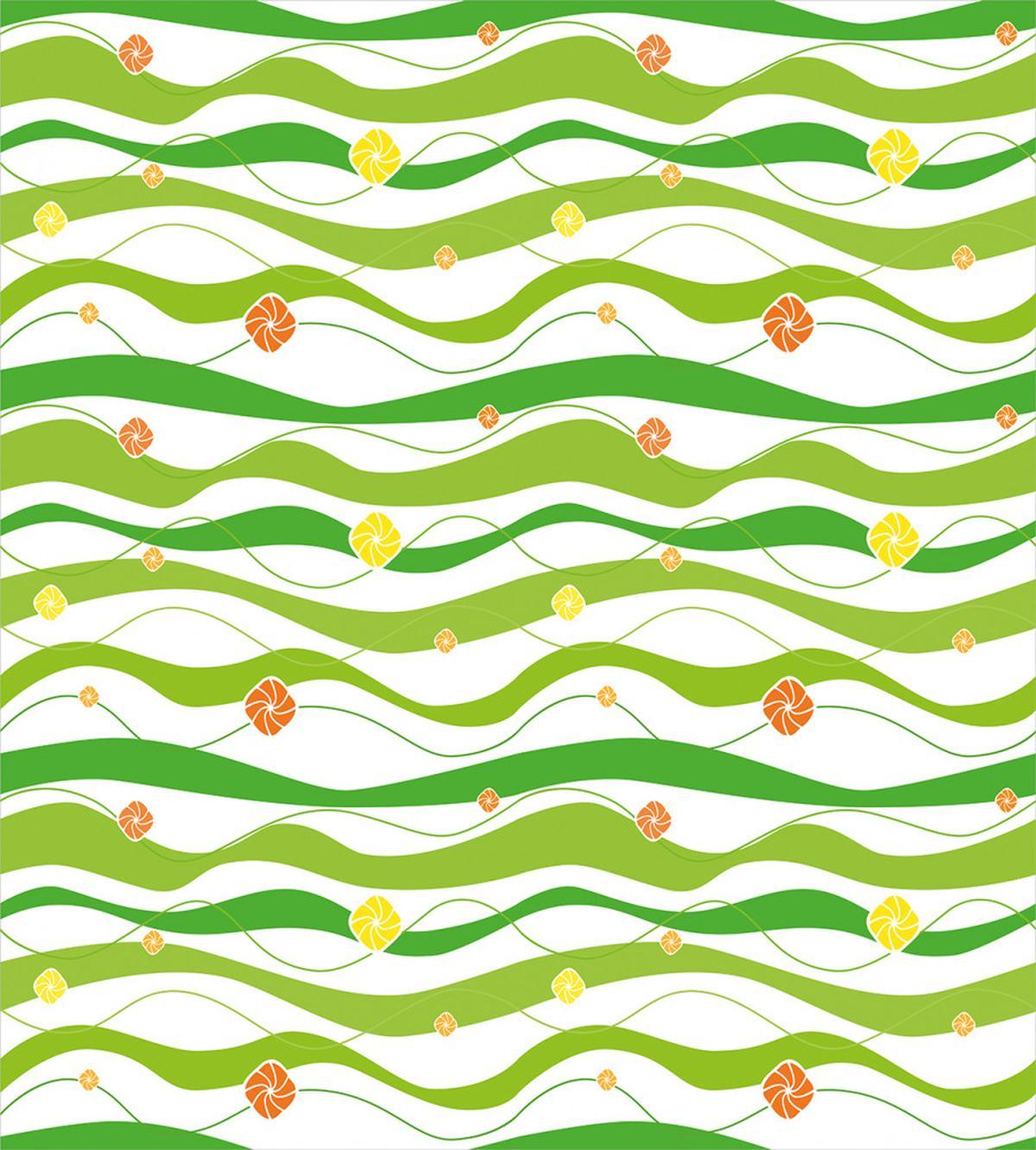 Colorful Wavy Bands — Pattern