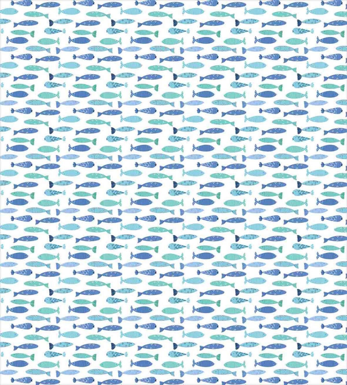 Doodle Baby Fish Group — Pattern