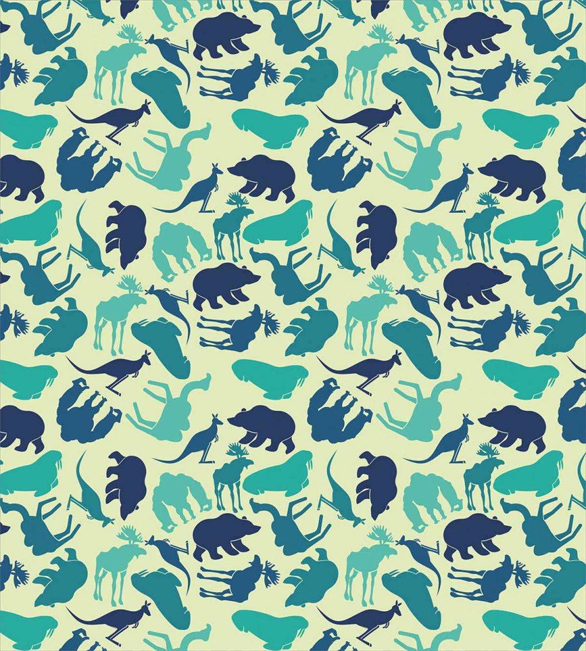Various Animal Silhouettes — Pattern
