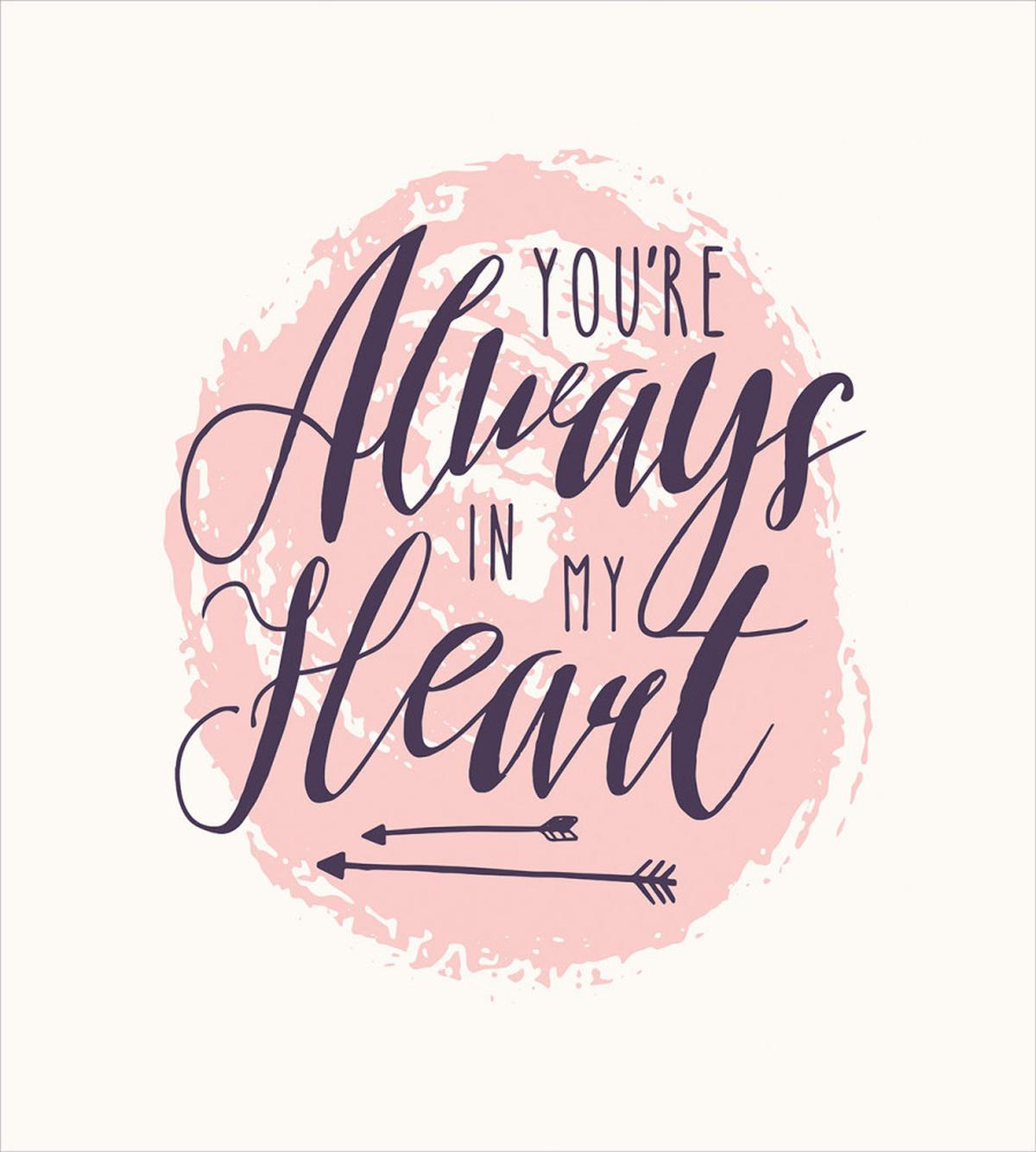 Youre Always in My Heart — Pattern