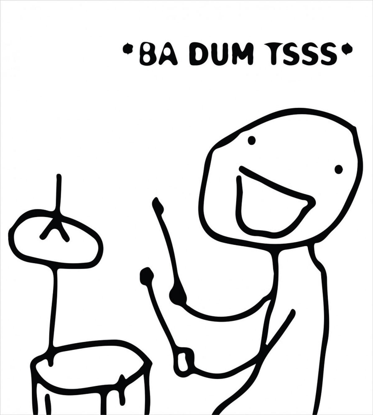 Badumts Drum Meme Comics — Pattern