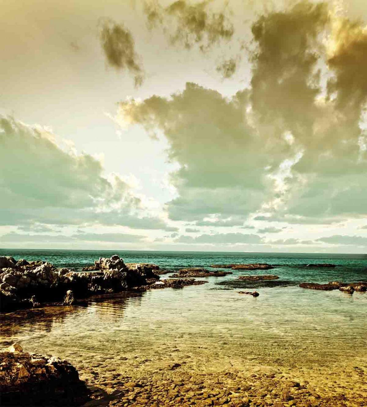 Ocean Island Scenery — Pattern