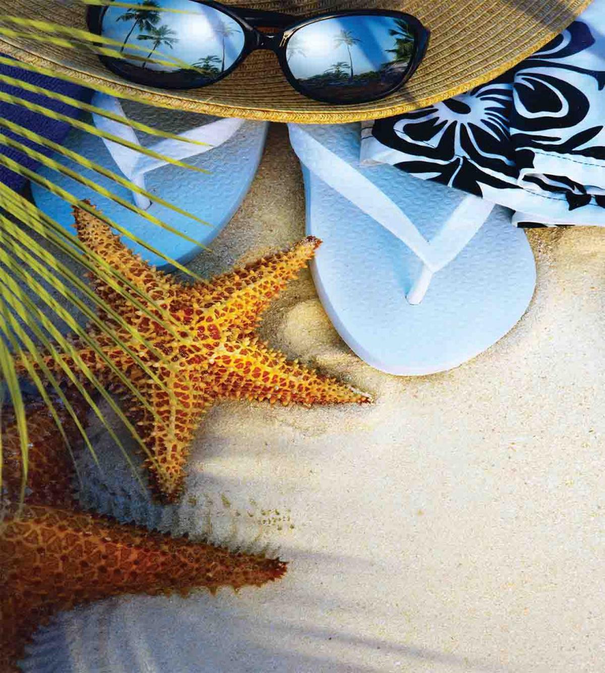 Tropical Beach Seashell — Pattern