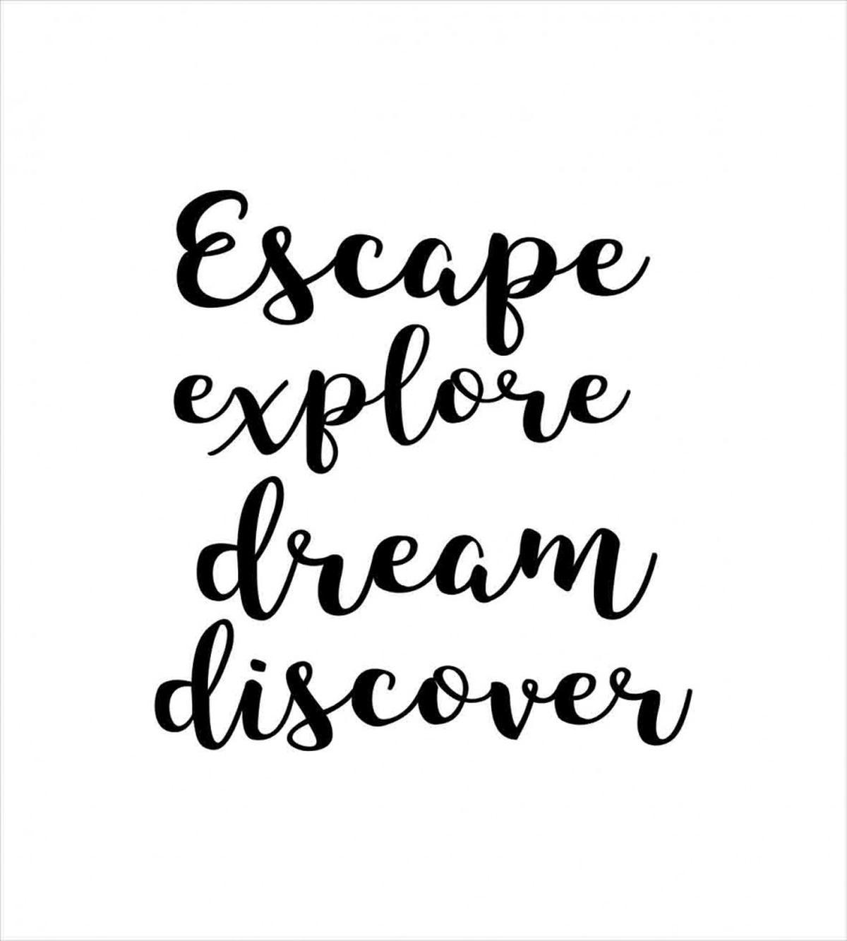 Brush Calligraphy Dream — Pattern