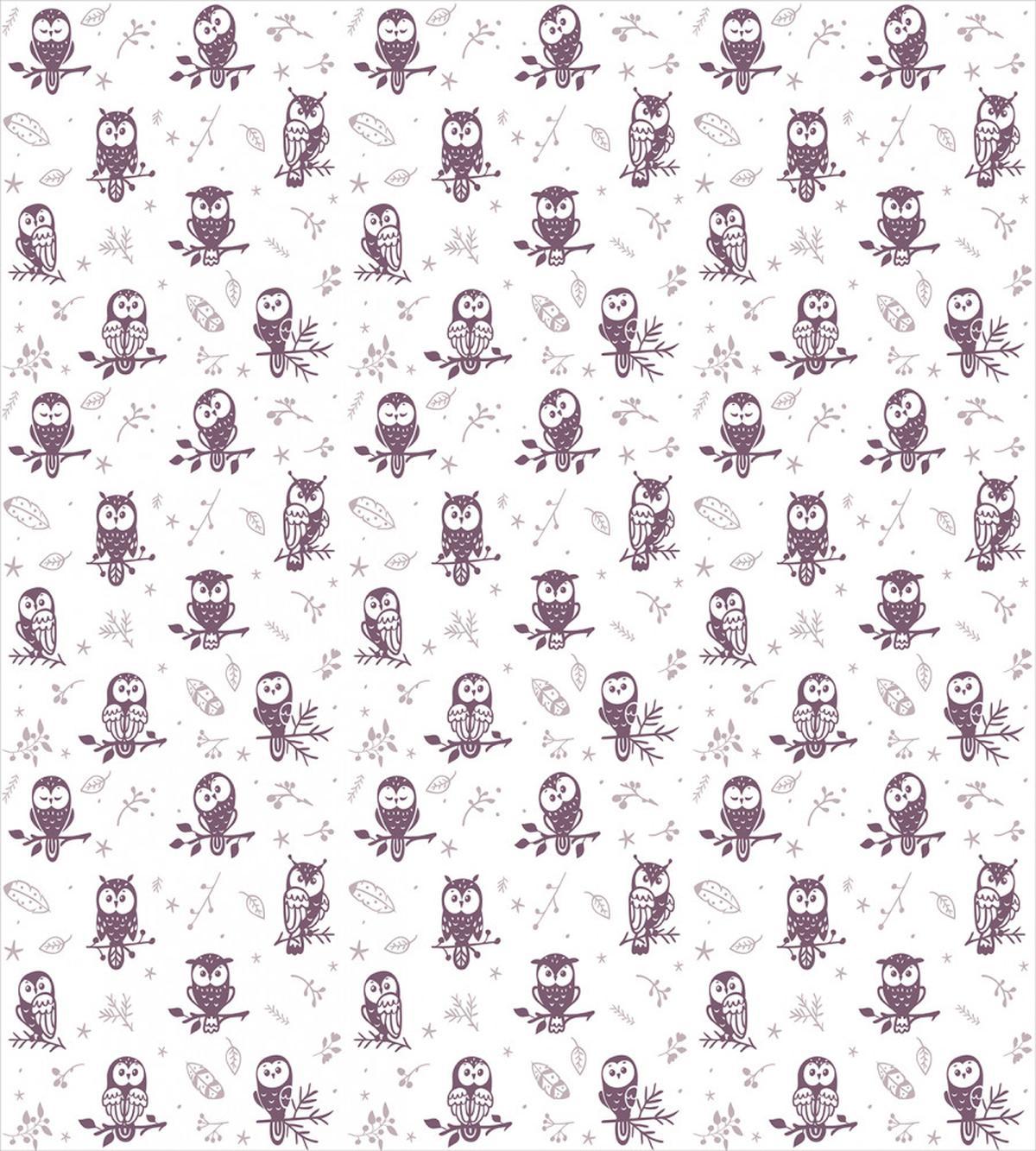 Owls on the Branch — Pattern